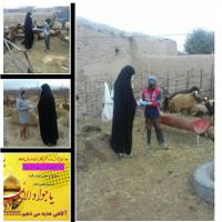 سمنان اهدا نوشت افزار به همت مدرسه علمیه فاطمه بنت اسد بسطام