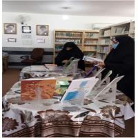 سمنان نمایشگاه کتاب در مدرسه علمیه فاطمیه دامغان