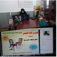 سمنان کرسی آزاد اندیشی با عنوان تبدیل علم به ثروت ایده به پدیده به همت مدرسه علمیه فاطمه بنت اسد بسطام درسیما