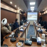 سمنان بازدید معاون پژوهش حوزه سطح دو مدرسه فاطمیه دامغان و اعضای مرکز تحقیقات حقوق، زنان و خانواده از پژوهشکده زن و خانواده قم