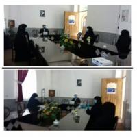 سمنان جلسه کارگروه مقالات پایانی مدرسه علمیه فاطمه بنت اسد بسطام