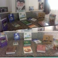 سمنان نمایشگاه کتاب در مدرسه علمیه فاطمه بنت اسد بسطام