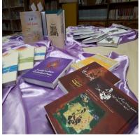 سمنان اهدا کتاب به کتابخانه مدرسه علمیه حضرت معصومه س