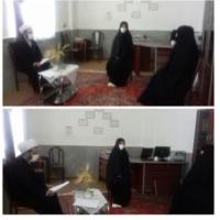 سمنان جلسه کارگروه مقالات پایانی در مدرسه علمیه فاطمه بنت اسد بسطام