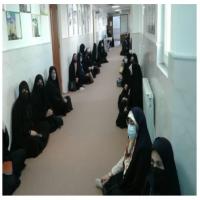 سمنان نشست صمیمی کتابداران مدرسه علمیه عصمتیه با طلاب