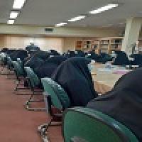 همدان-بازدید طلاب مدرسه الزهراء (س) از کتابخانه آیت الله آخوند (ره) -مدرسه الزهراء(س) -مدیریت حوزه علمیه خواهران استان همدان