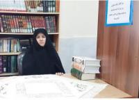 اردبیل مصاحبه با بانوی فرهیخته و پژوهشگر برتر مدرسه فاطمیه سلام الله علیها مشگین شهر