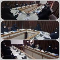 نشست فصلی کادر مدیریت حوزه علمیه خواهران استان قم 