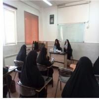 سمنان جلسه دفاع در موسسه آموزش عالی عصمتیه