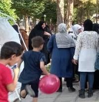 نمایشگاه عفاف وحجاب در پارک شهید چمران ملایر برگزار شد
