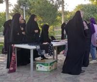 بیستمین نمایشگاه عفاف وحجاب در ملایر برگزار شد