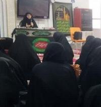 حضور فعال دانش آموختگان حوزه علمیه خواهران در عزاداری محرم مرند