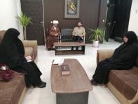 دیدار سرپرست حوزه علمیه خواهران خوزستان با معاونان اداره کل فرهنگ و ارشاد اسلامی استان