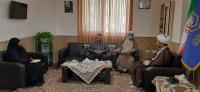 دیدار مسئول جدید بسیج طلاب با مدیر حوزه علمیه خواهران استان سمنان