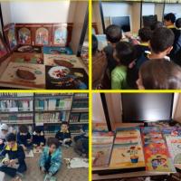 مازندران- بازديد پیش دبستانی ها از كتابخانه 