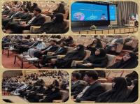 حضور خانم ناطقی خمسه در آئین اختتامیه رویداد جایزه ملی جوانی جمعیت