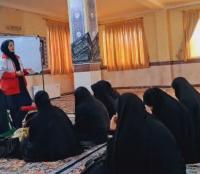 برگزاری کارگاه آموزشی کمکهای اولیه هلال احمر در کامیاران