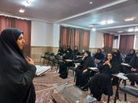 قزوین مسابقه کتابخوانی مدرسه علمیه زینبیه آبیک