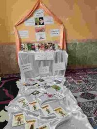 برگزاری نمایشگاه کتاب در مدرسه صدرا شهرستان