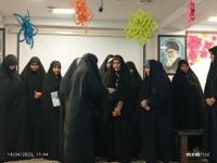 نشست صمیمی معاون فرهنگی مدرسه علمیه تخصصی حضرت زینب کبری (س) رفسنجان با طلاب