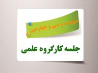 برگزاری دویست و سی و چهارمین جلسه کارگروه علمی مرکز آموزشهای غیرحضوری