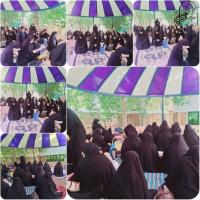 برگزاری مراسم سوگواری برای حادثه ناگوار انفجار در بندر شهید رجایی بندرعباس توسط مدرسه علمیه الزهرا (س) ماهان