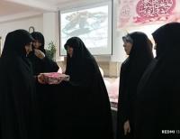 حضور معاونان آموزش مرکز مدیریت و مدیریت استان قم در مراسم تجلیل از مقام اساتید در حوزه علمیه شهید حاج غفاری