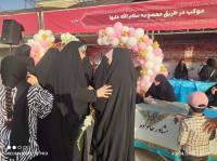 گزارش فعالیت مبلغان در موکب در طریق معصومه علیهاسلام