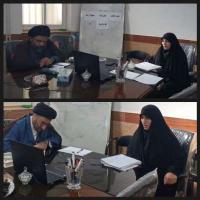 برگزاری جلسه دفاعیه در مدرسه علمیه تخصصی فاطمیه رودسر