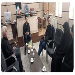دیدار دبیر کانونهای خانواده بانوان با دادستان شهرستان میبد