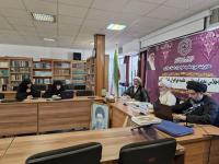 مرکزی_برگزاری دفاعیه رساله علمی سطح 4 اراک_مدرسه علمیه ریحانه النبی س