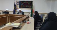 بررسی روند آموزشی سطح چهار و مصاحبه داوطلبان سطح سه در نشست حوزه‌های علمیه خواهران کردستان