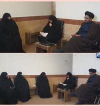 برگزاری جلسه دفاعیه در مدرسه علمیه تخصصی فاطمیه رودسر