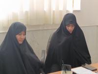 کرمان-برگزاری جلسه دفاعیه پایان نامه سطح3 خانم «فاطمه کهن چناری»