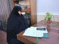 دفاعیه پایان نامه خانم مهری رنجبری با موضوع «اختیارات ولی فقیه در مورد کیفرها» در بندرعباس برگزار شد