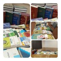 کرمان -مدرسه علمیه نرجسیه سیرجان -برگزاری نمایشگاه کتاب