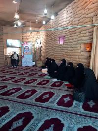 بازدید فرماندهان پایگاه بسیج طلاب خواهران استان یزد از گنجینه ایثار و شهادت شهرستان اردکان