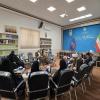 حضور نماینده ولی فقیه در وزارت جهاد کشاورزی در مدیریت حوزه علمیه خواهران استان یزد