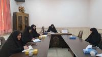 برگزاری جلسه مشترک میان کادر اجرایی و گروه علمی مدرسه علمیه الزهرا سلاماللهعلیها یزد