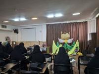 قزوین شرکت در نشست علمیمدرسه علمیه زینبیه آبیک