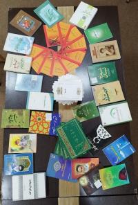 اهدای  کتاب به مدرسه علمیه نجمیه سرخه