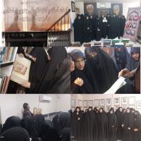 بازدید از کتابخانه عمومی شهر