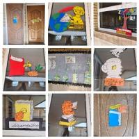 گلستان *بندرترکمن -فضاسازی مدرسه به مناسبت هفته کتاب 