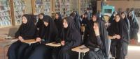 یزد.تقدیر از پژوهشگران مدرسه علمیه ام ابیها (س) شهرستان تفت در هفته کتاب و کتابخوانی