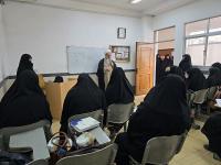 بازدید سرزده مدیر حوزه علمیه خواهران یزد از مدرسه علمیه حضرت زهرا(س) میبد+تصاویر