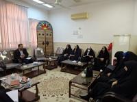 برگزاری جلسه هم اندیشی بسیج دانشجویی با حوزه علمیه خواهران