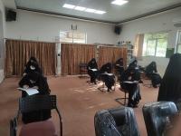 آزمون جامع طلاب سطح چهار حوزه علمیه خواهران یزد برگزار شد