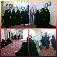 گلستان * بندرترکمن -دیدارگروه امداد و تفقد  با خانواده شهید سید مهدی سید النگی 