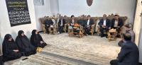 لرستان مرکز تخصصی حضرت زهرا سلام الله علیها دورود تفقد از خانواده ی شهدای جنگ رمضان