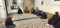 لرستان مرکز تخصصی حضرت زهرا سلام الله علیها دورود تفقد از خانواده ی شهدای جنگ رمضان